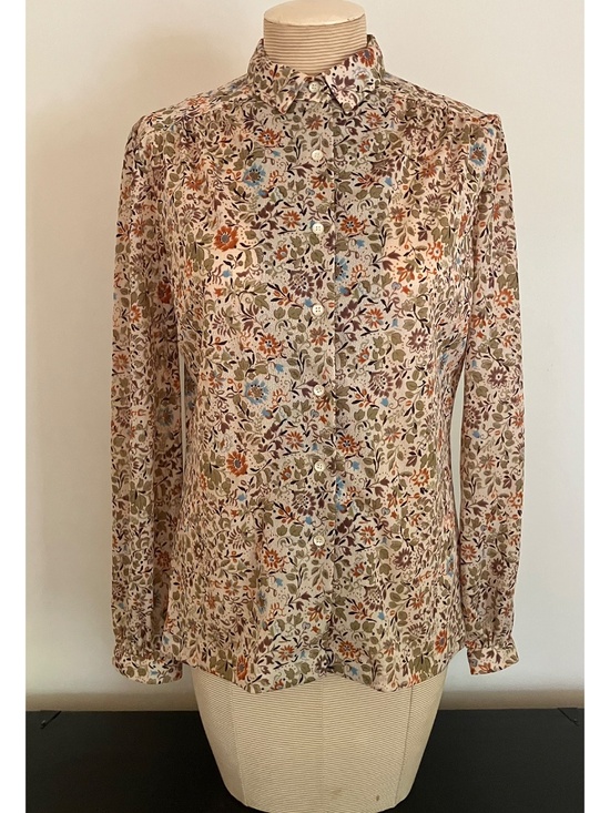 Lanvin Tops - Lanvin Floral Blouse